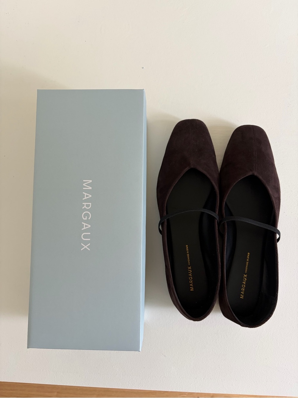 Margaux The Phoebe - Espresso Suede Size 41